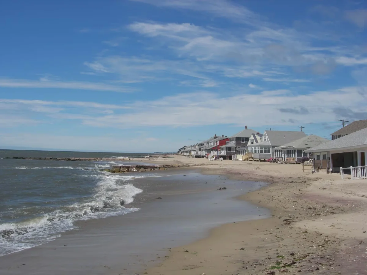 Hawk's Nest Beach, Old Lyme, Connecticut — home of Shoreline Web Solutions