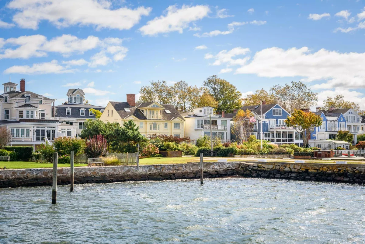 Old Lyme, Connecticut waterfront — home of Shoreline Web Solutions